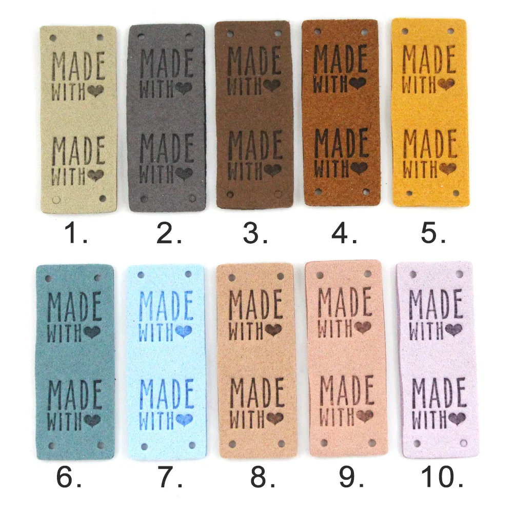 20 шт. кожаные этикетки для одежды ручная работа | Дом и сад