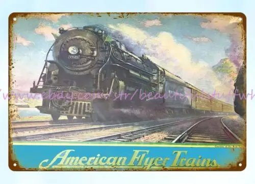 1938 Американский Летающий Железнодорожный поезда игрушки металлический жестяной