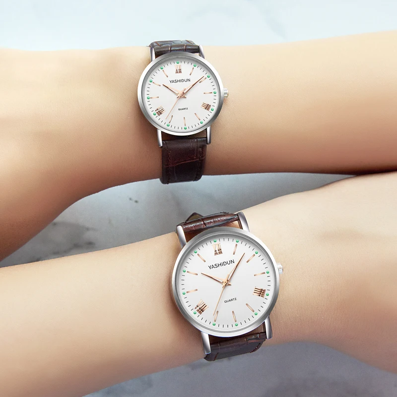 Preferential activities OEMG Men's and women's steel belt watch business luminous leisure belt student watch quartz men's watch