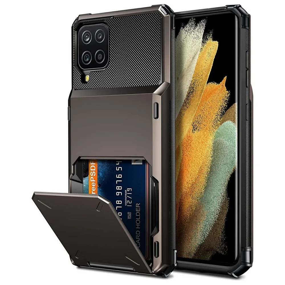 

For Samsung Galaxy A12 Case Wallet Flip Cover Card Slot Case Samsung A12 A125F A125 Cover Coque Bumper Capa For A12 Funda