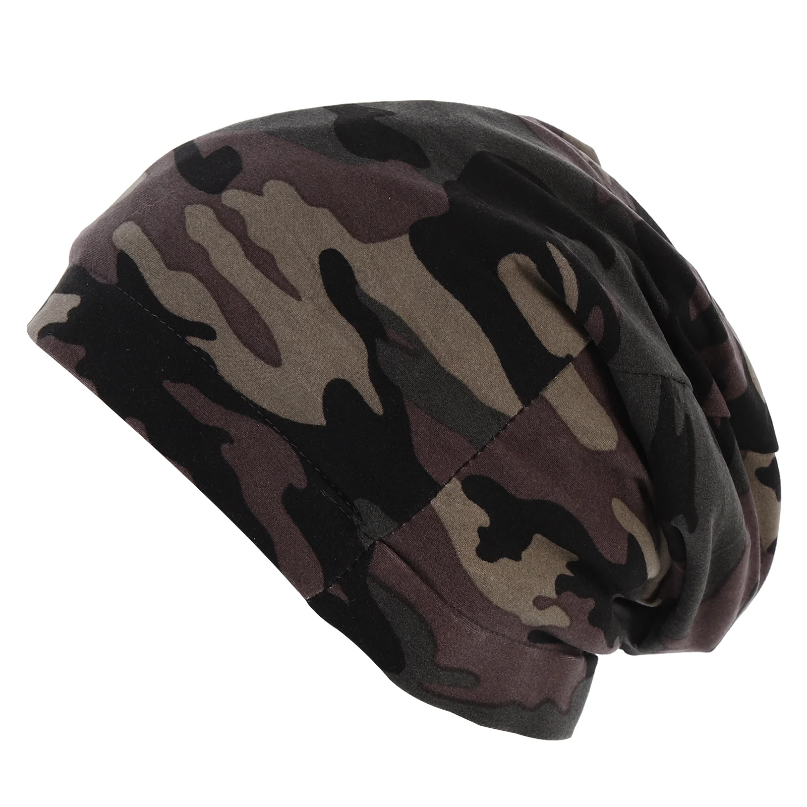 

Women's Hats Sleeping Cap Nightcaps Camouflage Elastic Band Adjustable Night Hair Hats Shower Bath Hat Kids Adults Silk