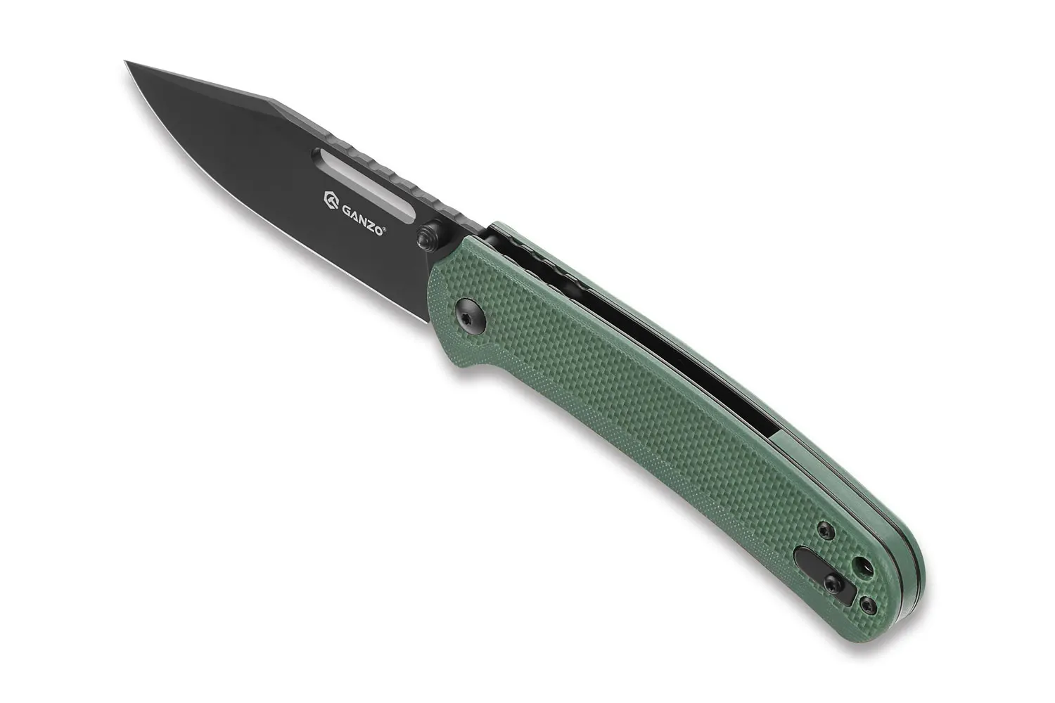 60HRC FBknife Ganzo нож G768PT модель D2 PVD титановое покрытие лезвие G10 Ручка складной