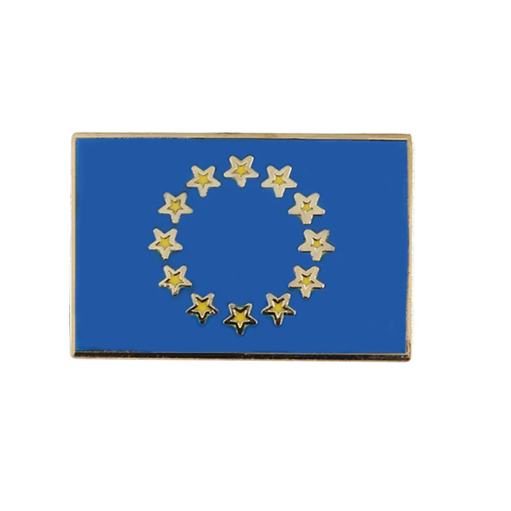 

Брошь с флагом Евросоюза