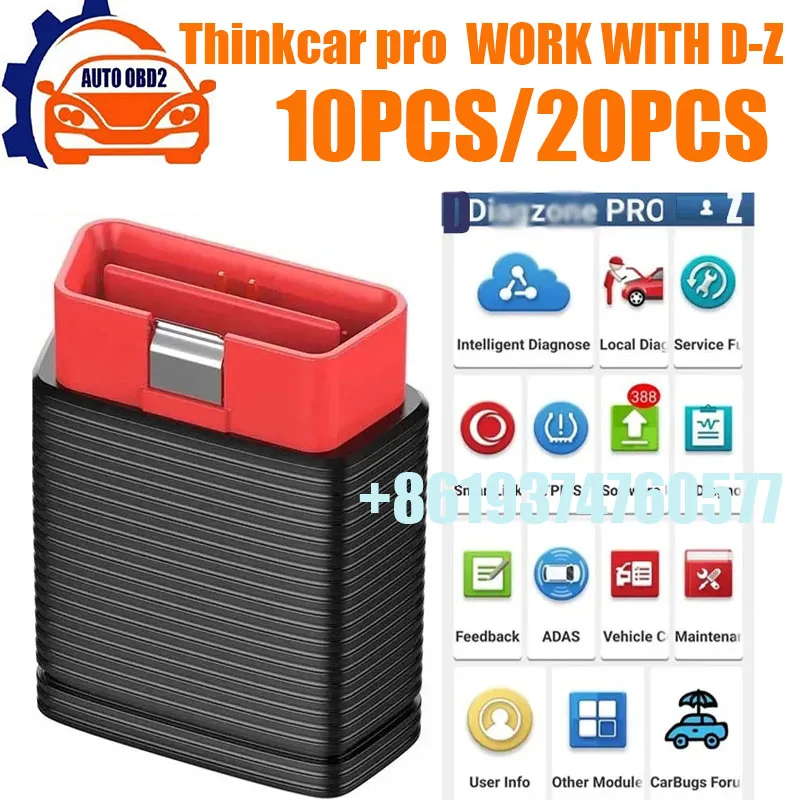 

THINKCAR PRO Bluetooth OBDII Scanner PK MUCAR BT200 DBSCAR5 THINKDIAG GOLO Easydiag For Auto Car Diagnostic Tool 10PCS/20PCS