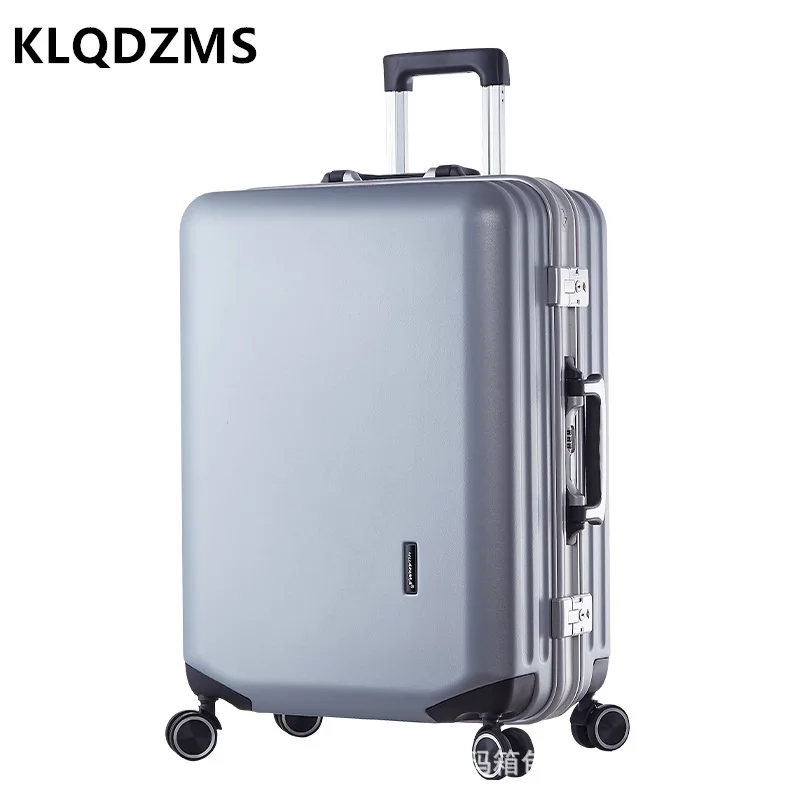 KLQDZMS High Quality Luggage Net Red Large Capacity Horizontal Rod Trolley Suitcase 20