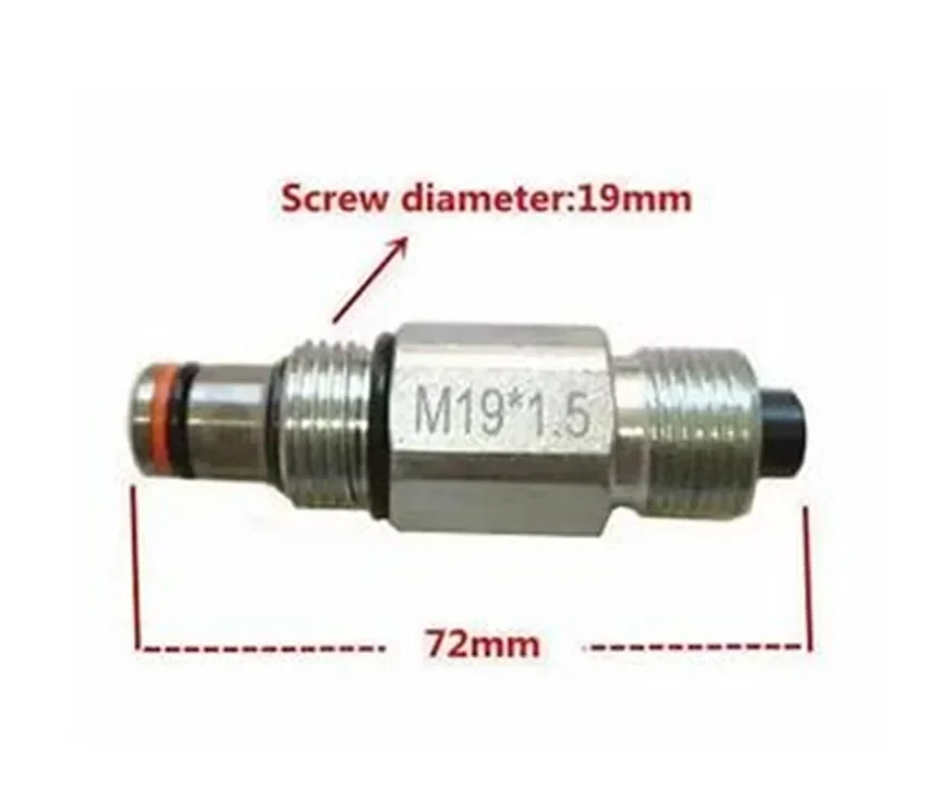 1 шт./1 комплект клапан для понижения давления автомобильного подъемника 72 мм 19