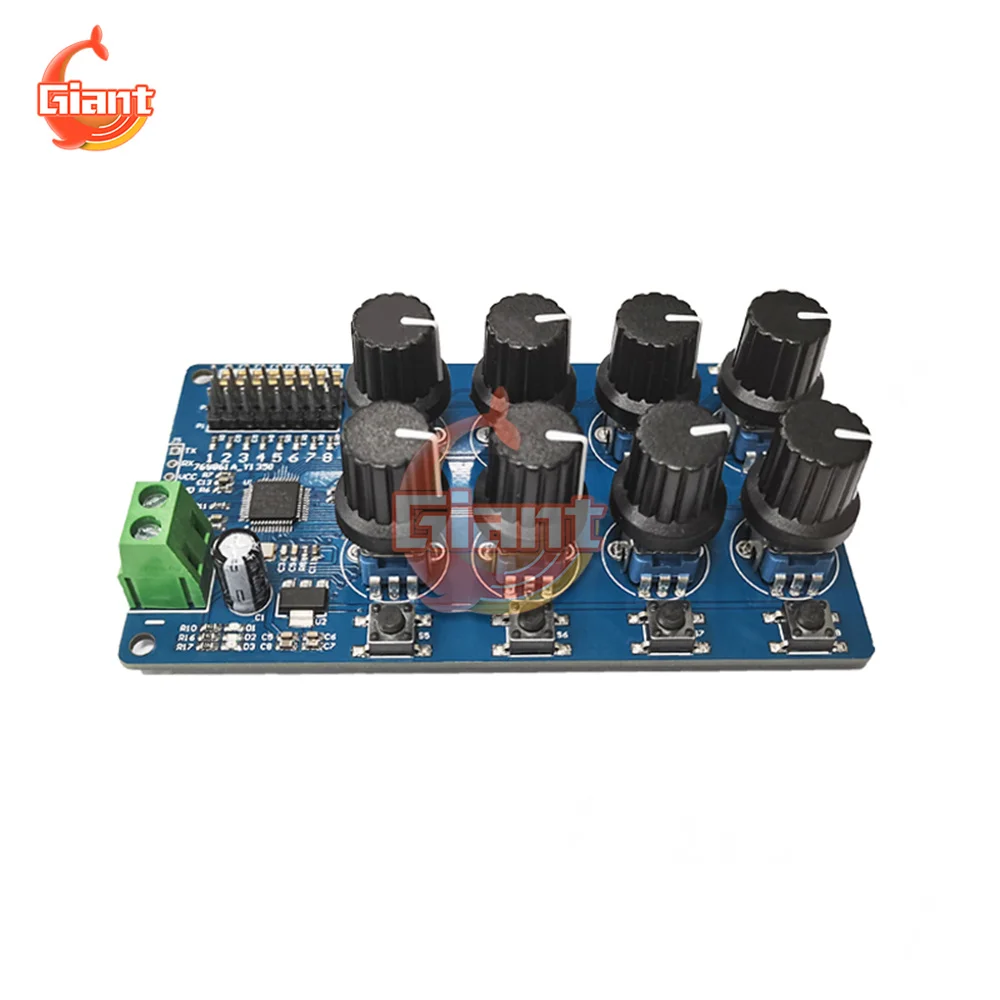 Сервопривод с поворотной ручкой 8 каналов устройство для проверки перегрузки по