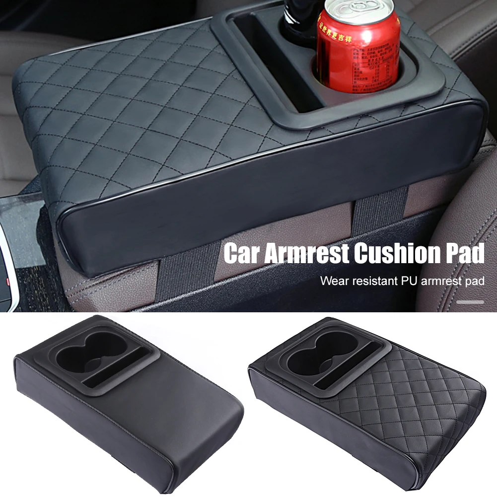 1 шт. подушка для подлокотника центральной консоли автомобиля с 2 держателями