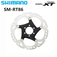 shimano deore xt sm rt86 mountain bike hydraulic disc brake rotor eieio 160mm 6 bolt ice technology rotors bicycle parts
