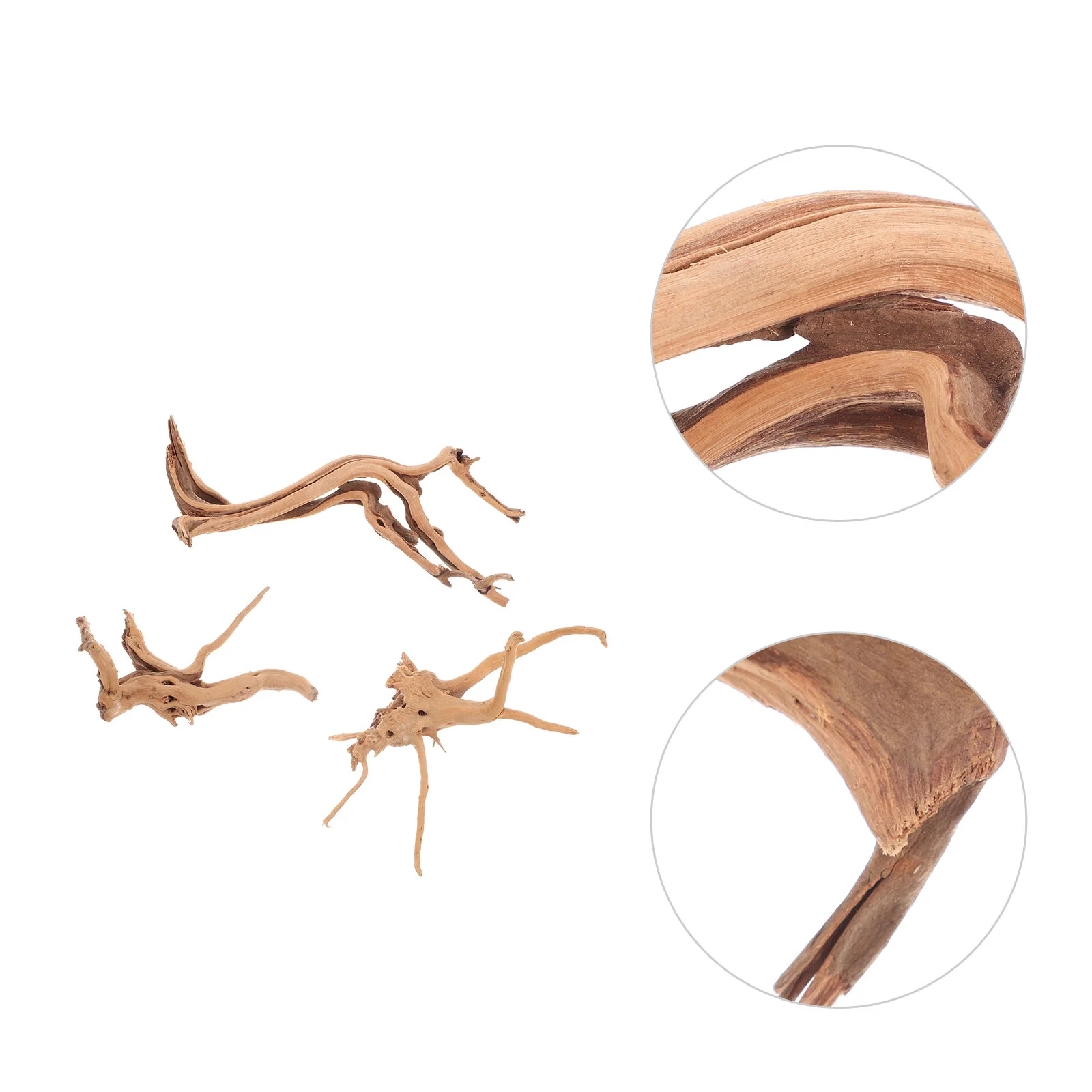 

Driftwood Aquarium Wood Tank Fish Decor Reptile Brancheshabitat Natural Root Stump Branch Artificial Ornament Ornaments Log