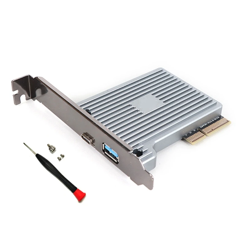 

PCIe к USB 3,2 Gen 2 адаптер карты 10 Гбит/с 2-портовый PCI для экспресс-карты расширения