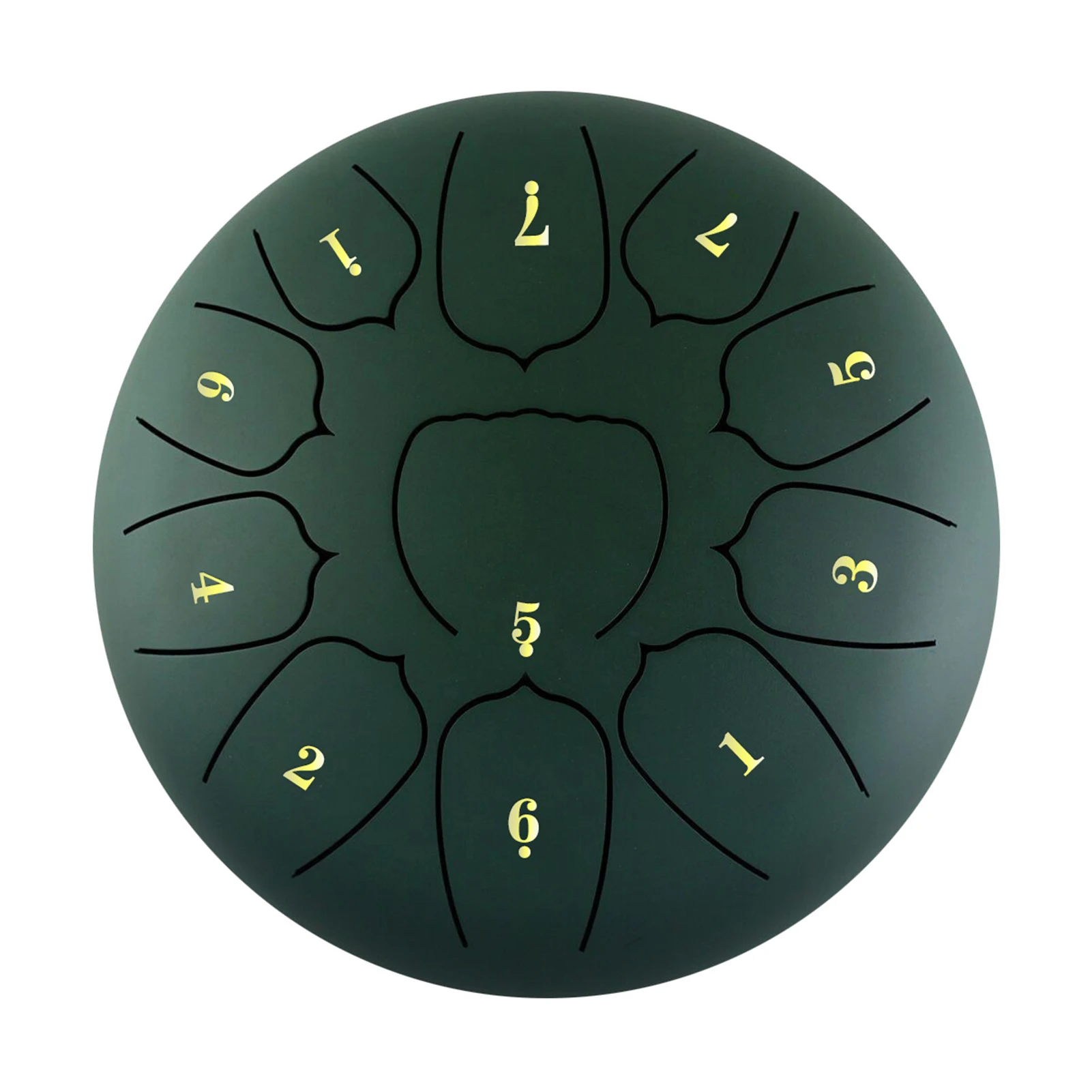 

6 Inch Steel Tongue Drum 11 Notes Handpan Drum with Drum Mallet Finger Picks Percussion for Meditation Yoga
