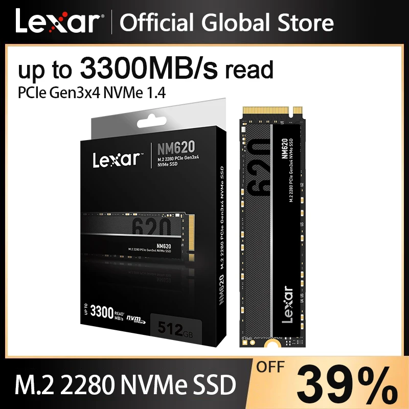 

Внутренний твердотельный накопитель Lexar M.2 SSD M2 256 ГБ 512 Гб PCIe NVME 1 ТБ