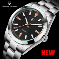 new pagani design mens watches nh35a sapphire mechanical automatic watch waterproof 100m stainless steel relogio masculino 1733