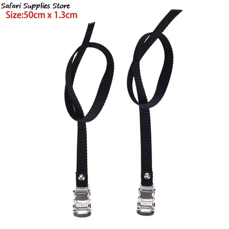 DUUTI 1 Pair Cycle Pedal Non Slip Strap Bike Spinning Cycling Shoe Toe Casing Tie Rope Bike Workout Security Belts