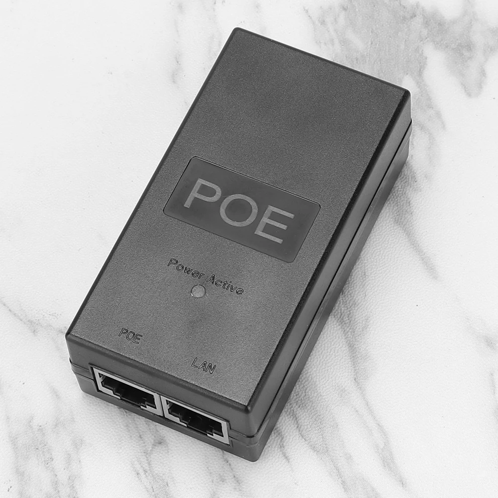 POE-адаптер для системы видеонаблюдения 24 В 0 5 А Вт | Электроника