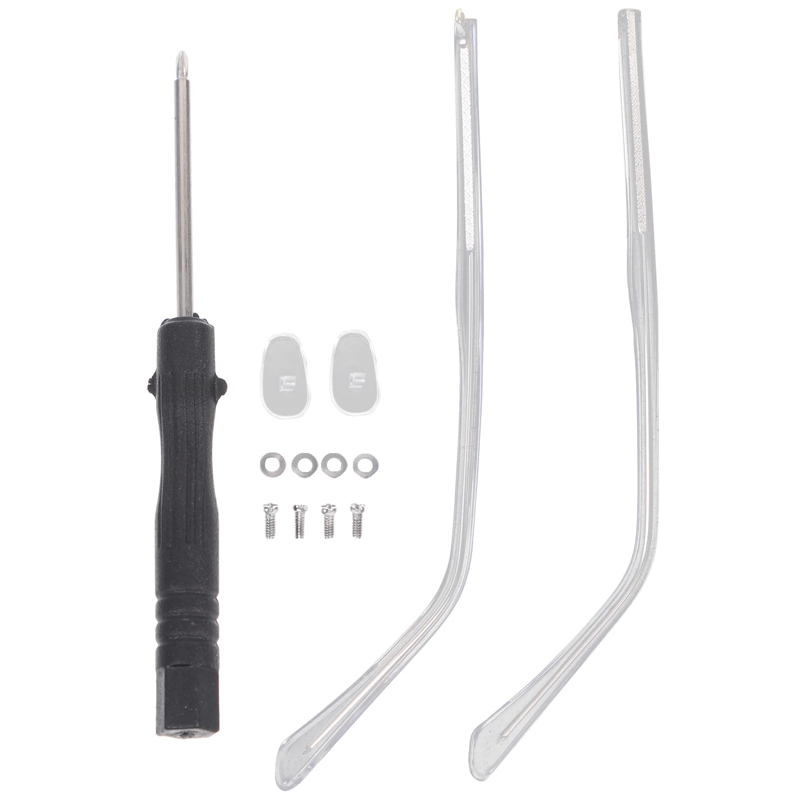 

1 Pair Metal Eyeglass Replacement Frame Temples Eyewear Arms Legs for Women Men