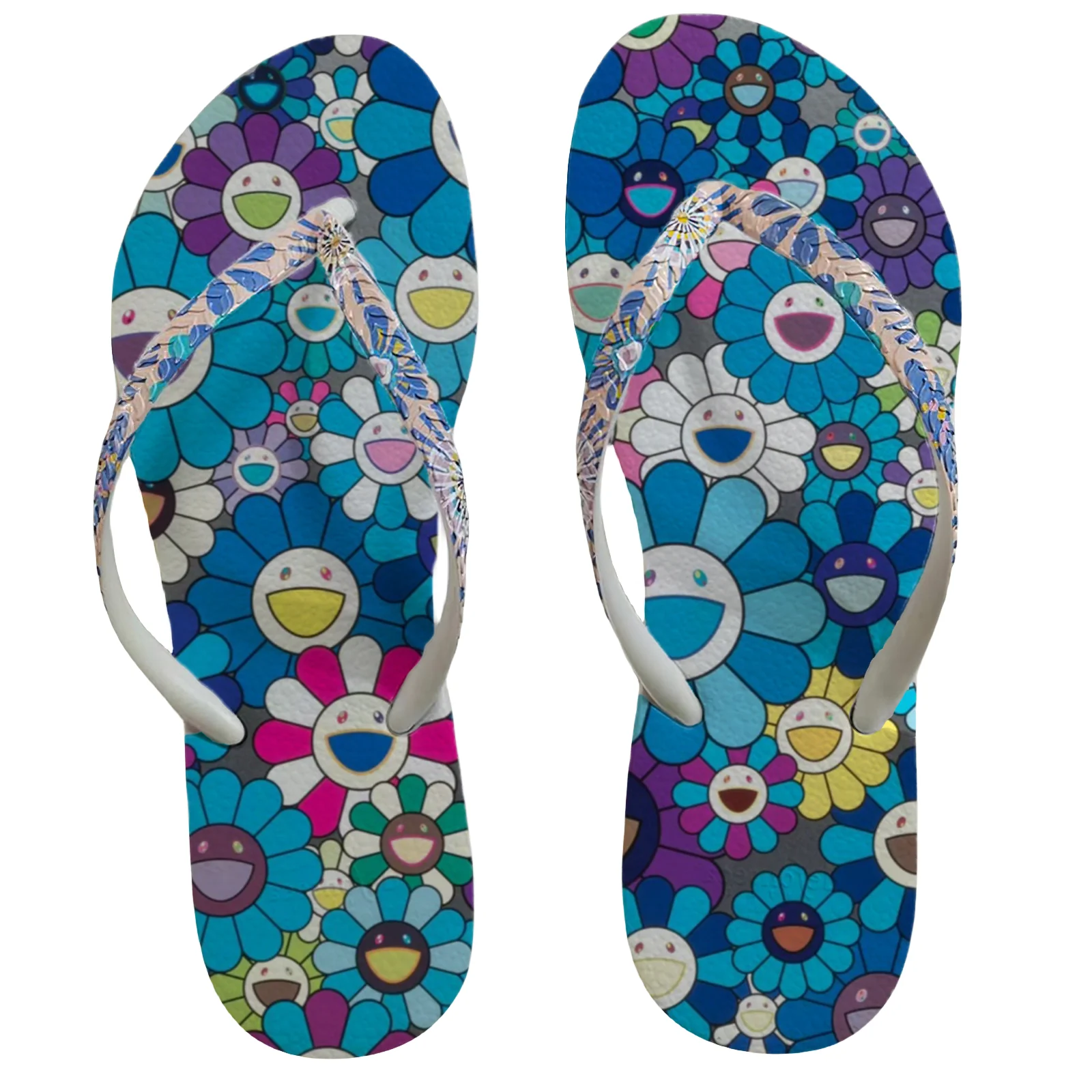 Сандалии пляжные женские летние шлепанцы на нескользящей подошве из ЭВА