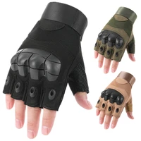 new fingerless mens gloves military mittens men women outdoor sports shooting hunting airsoft half finger army tactical gloves