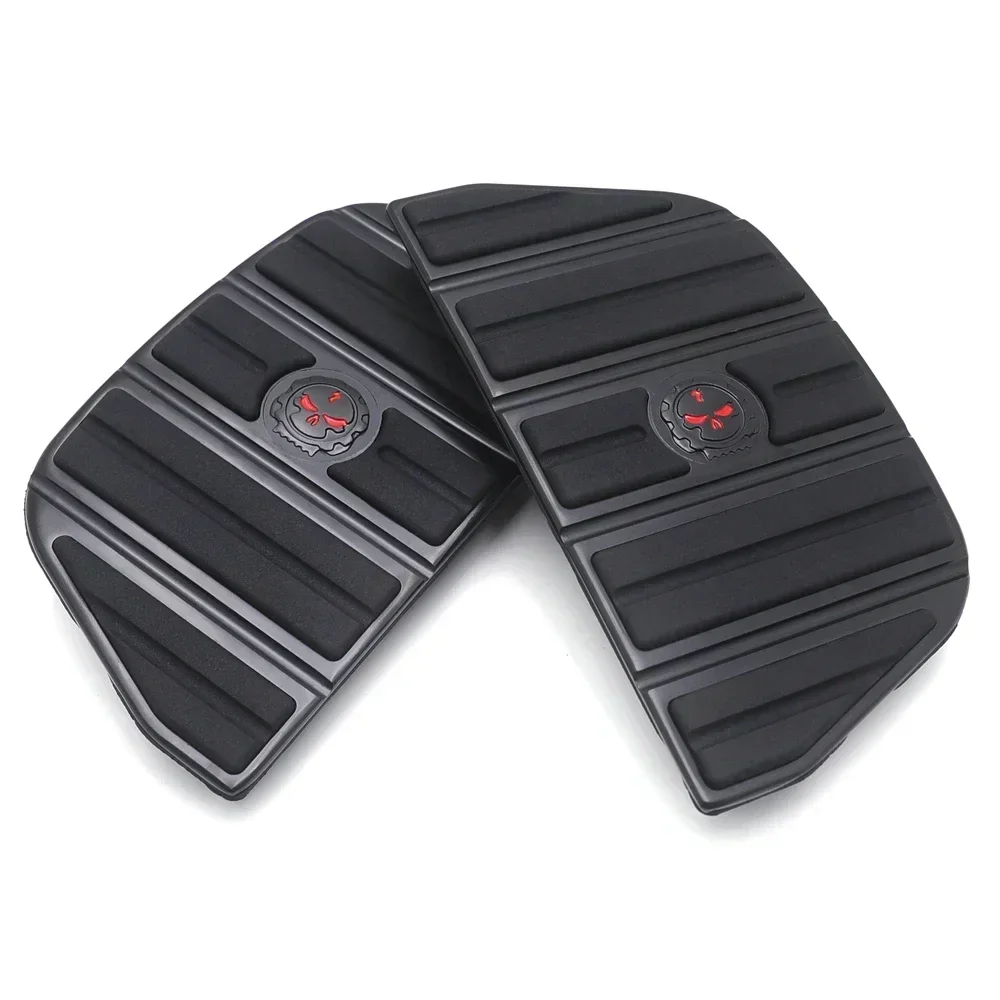 Фото Комплект вставок для подножки пассажира с черепом и зомби для Harley Davidson Softail Fat boy FLHT FLT FLTR FLHR FLHS DYNA №3