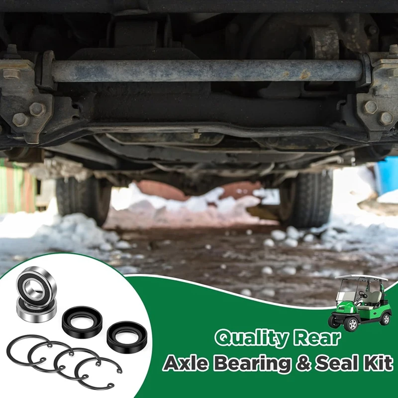 Комплект подшипников и уплотнений задней оси тележки для гольфа TXTRXV 1978-Up номер