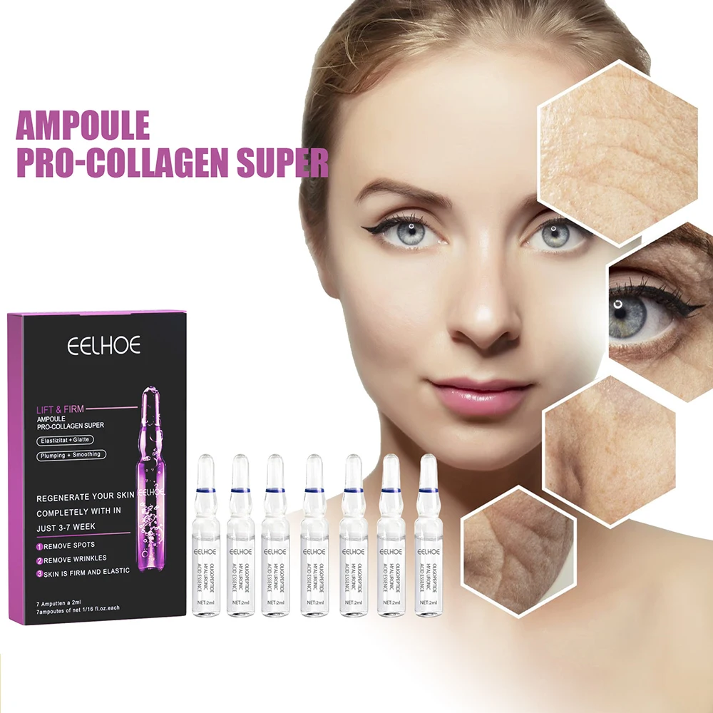 

7 шт., Коллагеновые ампулы для подтяжки лица
