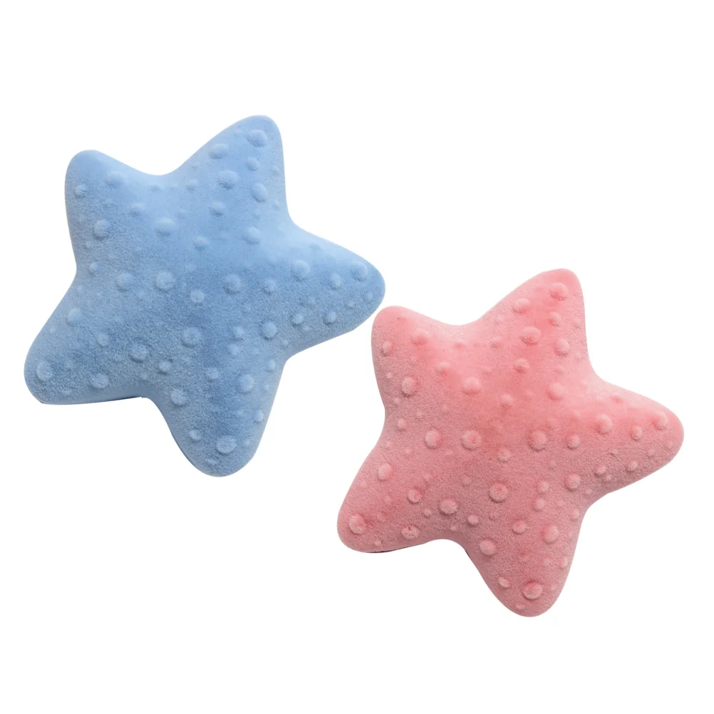 

Ring Box Holder Case Pentagram Star Wedding Engagement Jewelry Earring Gift Storage