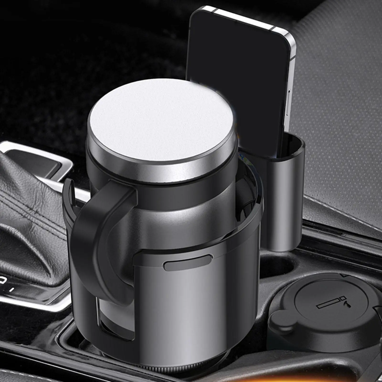 Автомобильный держатель для чашки расширительный адаптер с креплением телефона