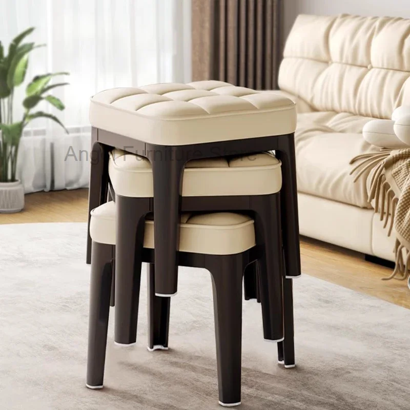 Деревянный модный табурет для ног креативный современный отдыха прихожей