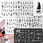 Новинка 2022 года, пластины для стемпинга ногтей с мультяшными фигурами, милая пластина для стемпинга ушей, шаблоны для ногтевого дизайна с персонажами мыши, женская сексуальная пластина # Tee2