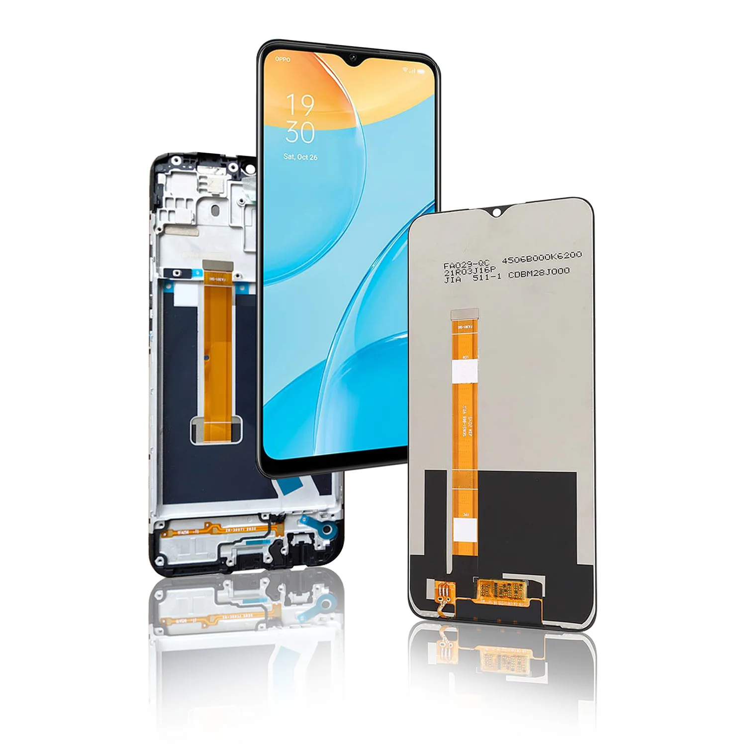 Tanie Oryginalny Wyświetlacz LCD Do Oppo A15 CPH2185 A15s CPH2179 Wyświetlacz Wysokiej Jakości Ekran Dotykowy Części Zamienne Naprawa Telefonów Komórkowych