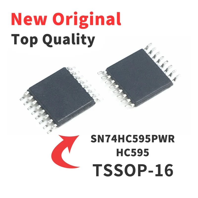 

Ультратонкая плотная микросхема для ног HC595 74HC595PW SN74HC595PWR SMD TSSOP16, 10 шт.
