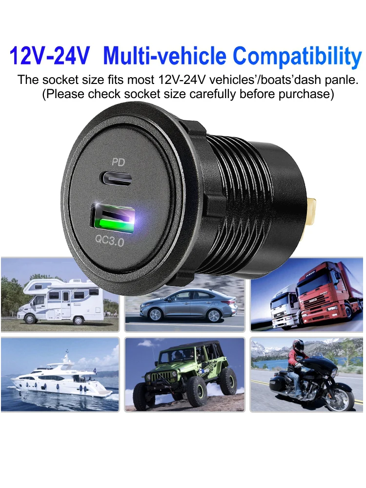 Быстрое зарядное устройство usb type-c 12 В автомобильный разъем для audi 8l a8 r8 a6 a3 a4 a5 c5