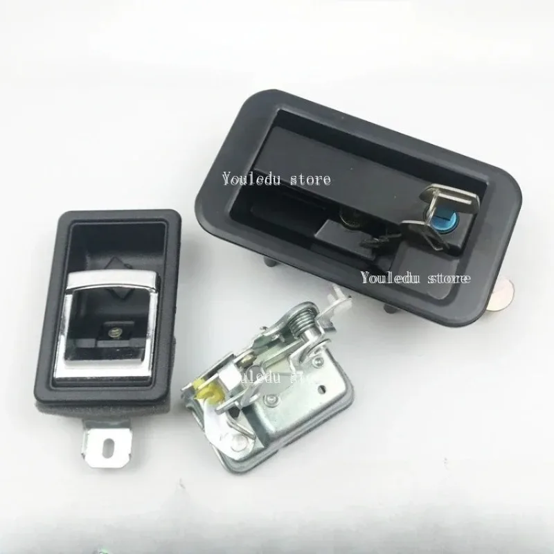Фото Совершенно новый для Hyundai R80/110/150/215/225/305-7 экскаватор, дверной замок в сборе, дверная защелка, аксессуары для экскаваторов №3