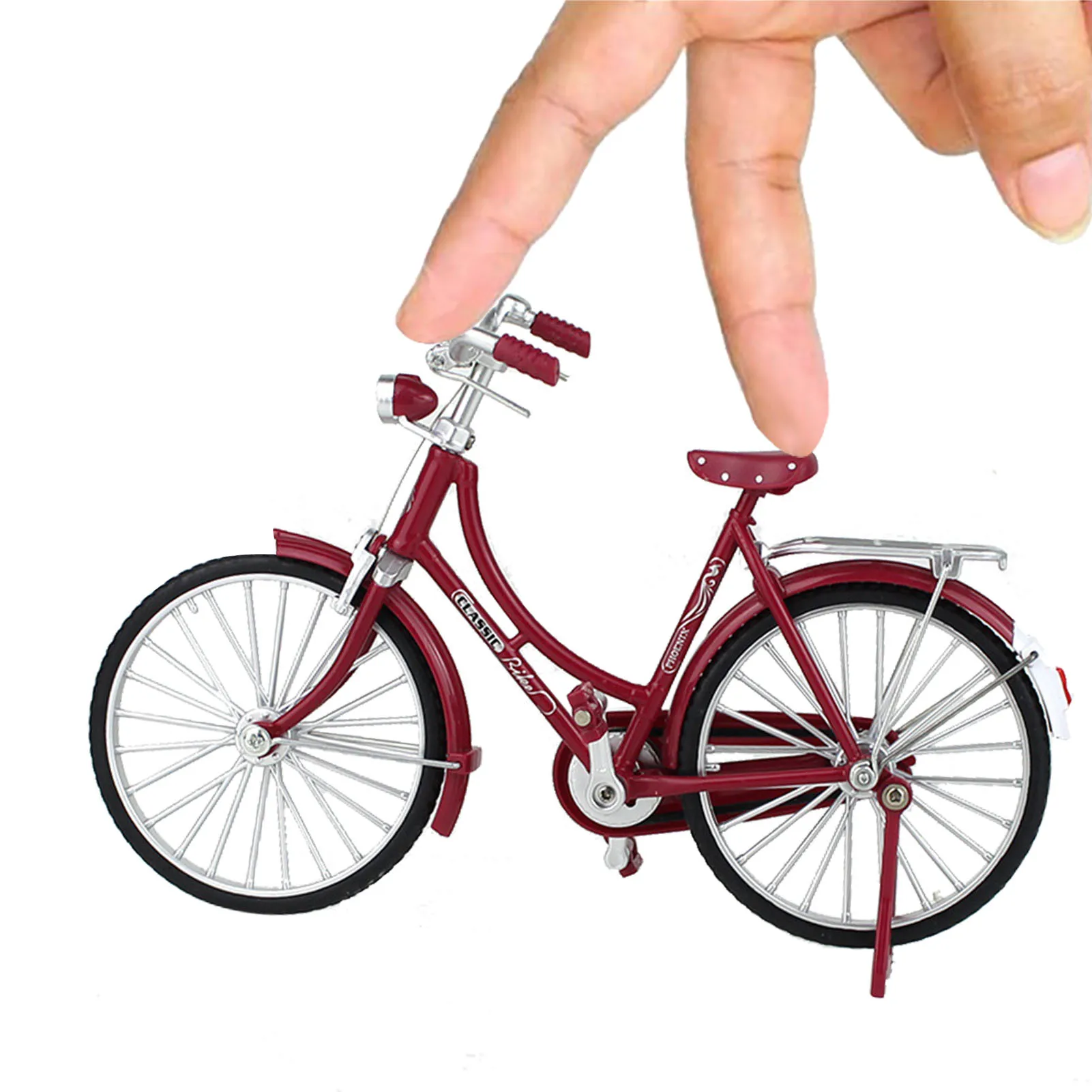 

Finger Bike Classical Mini Bike Toy For Kids Adults Miniature Bike Toys Bike Ornaments For Office Desk Decor Dining Table