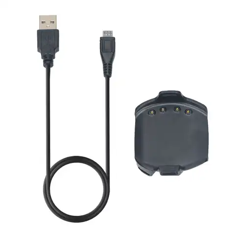 Сменный запасной USB-кабель для зарядного устройства Garmin С2 S4, портативное зарядное устройство для GPS-часов