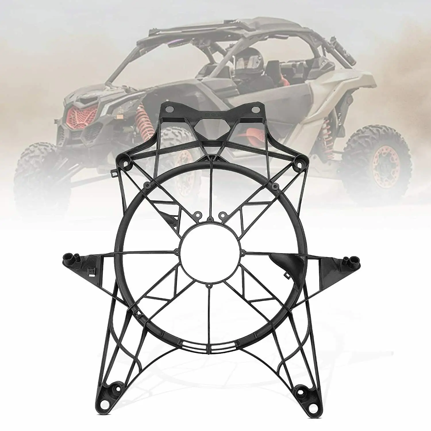 Фото Заводская цена, Охлаждающий радиатор, внешний вентилятор для Can-Am Maverick X3 Max Canam X3 2017-2023 OEM 709200588 №1