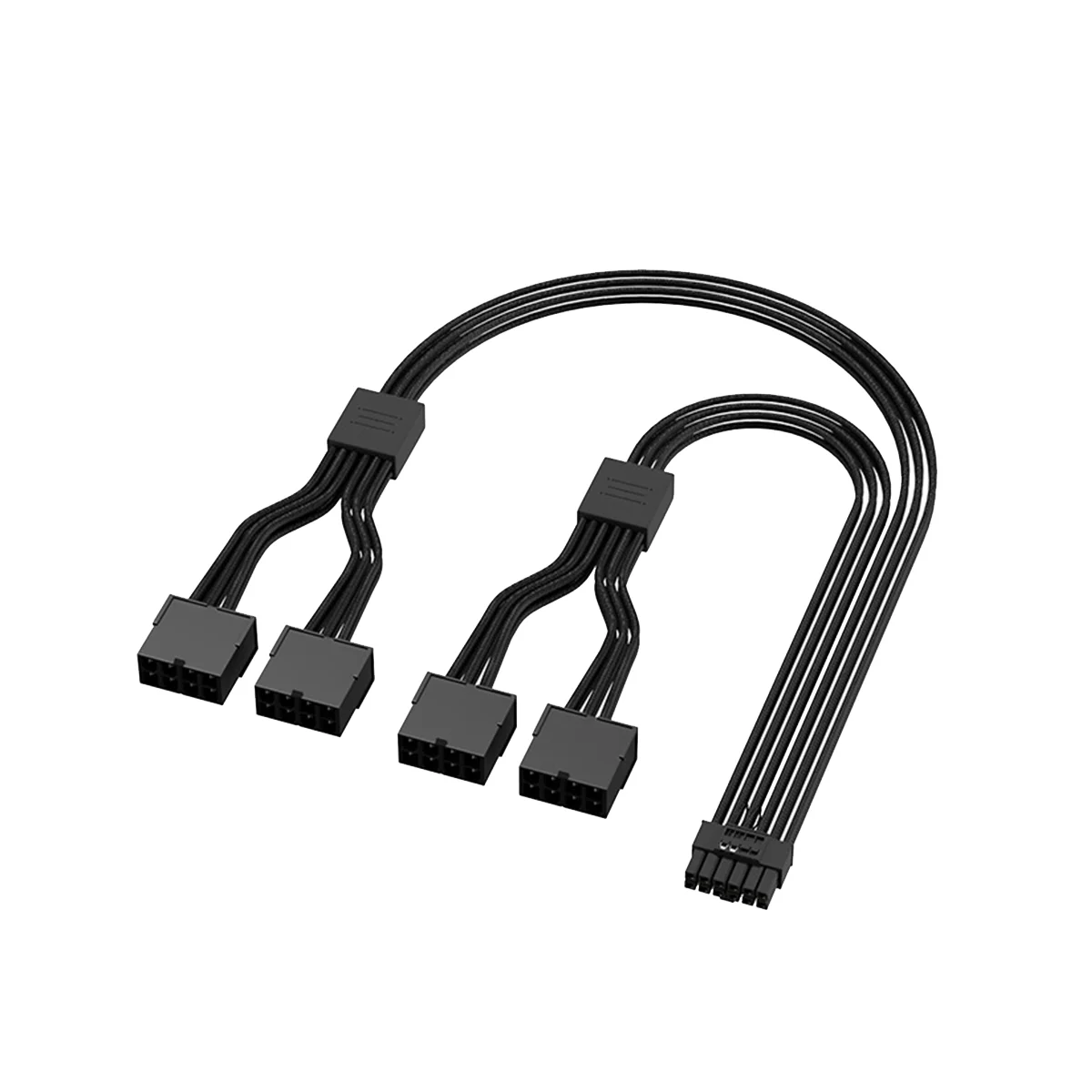 

PCIE 5,0 Удлинительный кабель, RTX 4090 12VHPWR кабель питания 16Pin(12 + 4) папа к 4X8Pin мама PCI-E 5,0 Удлинительный кабель