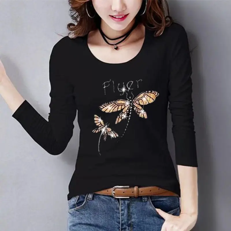 Женский хлопковый свитшот с длинным рукавом