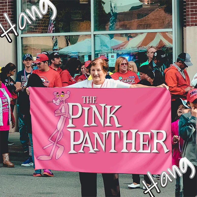 

The Pink Panther Flag 3ft*5ft (90*150cm) Full Size Christmas Decorations for Home Flag Banner Gifts