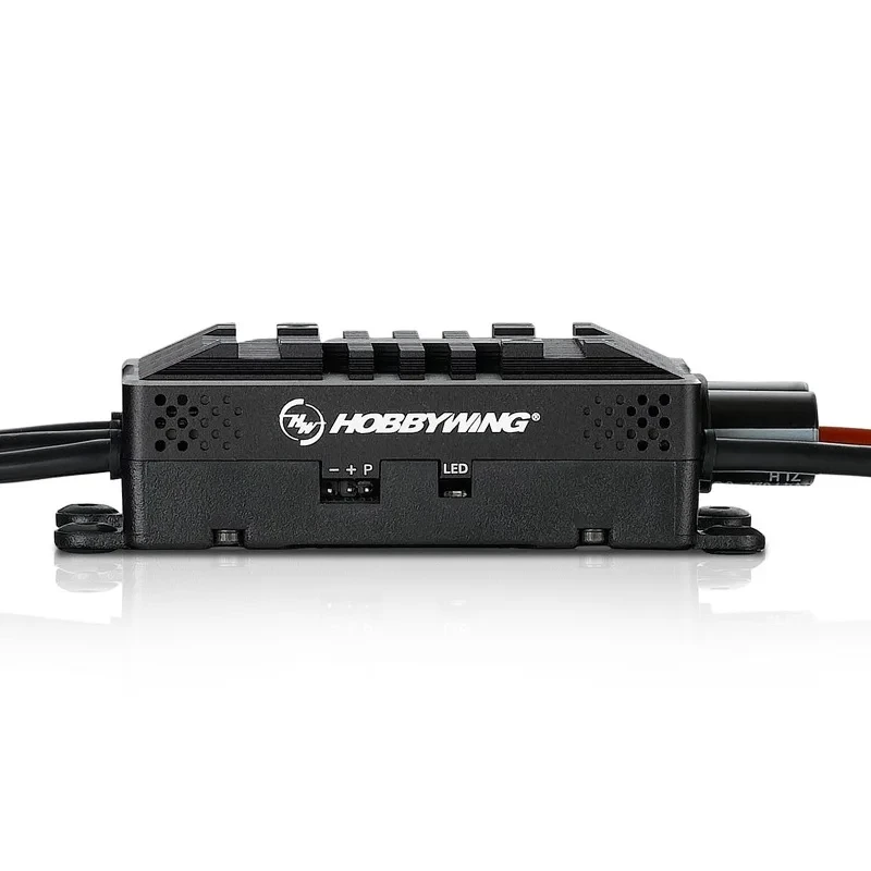 Фото Бесколлекторный регулятор скорости Hobbywing Platinum HV 130A SBEC V4 (без BEC) и 130A OPTO V4 (без BEC) для радиоуправляемых дронов, вертолетов и самолетов №5