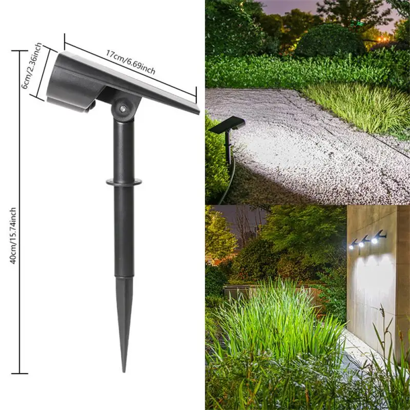 

Projection Lights Powerful Super Bright Lawn Lights Human Body Induction Floor Mounted 39 Led Solar Lawn Spotlights Waterproof