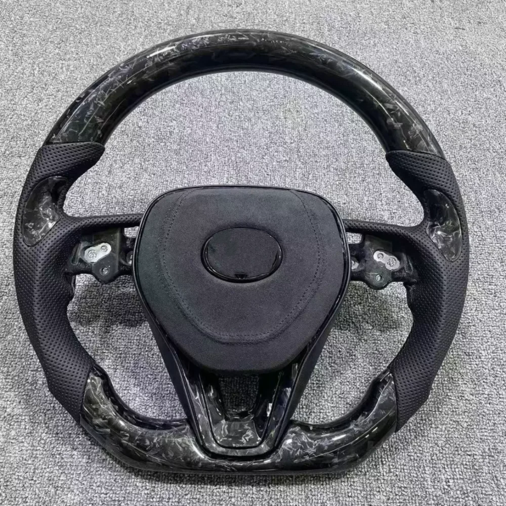 Модификация рулевого колеса Toyota Corolla Relin Carbon Rongfang Landa из углеродного волокна может