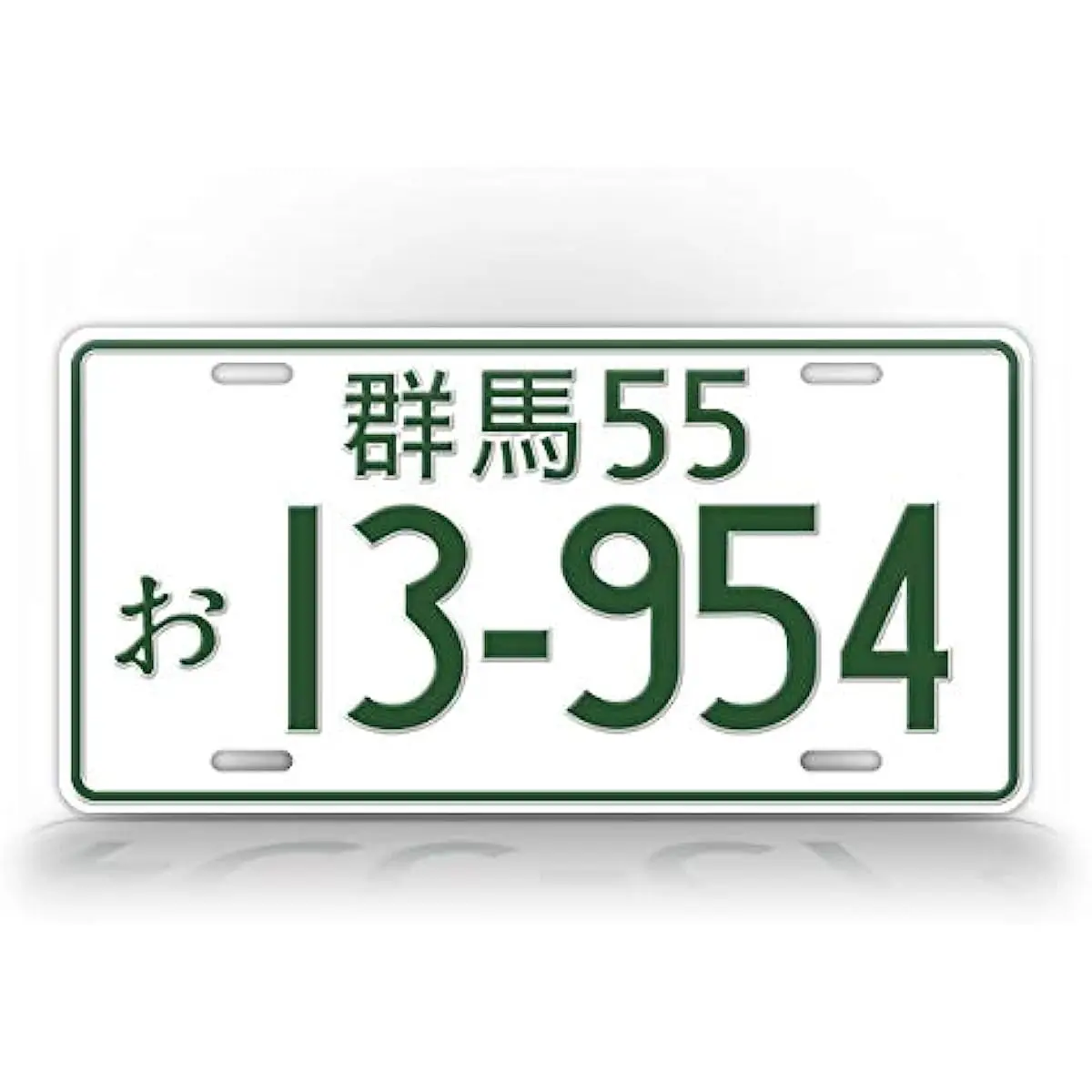 

JDM License Tag Initial D Aluminum Japanese License Plate AE86 Auto Tag-Wall Decoration Metal Wall Sign