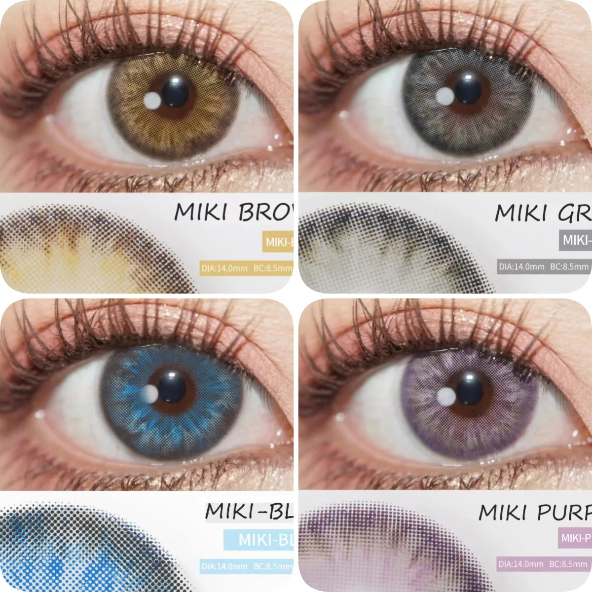 

AMARA Natural Blue Green Color Contact Lenses 2pcs Yearly Color Contact Lenses For Eye Beauty Pupils Color Contact Lenses Eye