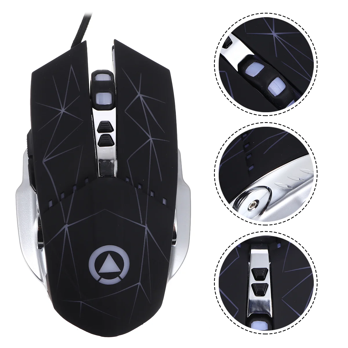 

Игровая Проводная Бесшумная компьютерная мышь со светодиодной подсветкой