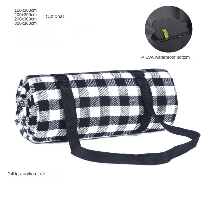 

Outdoor Picnic Carpet Mat Moisture-proof Camping Mat Increase Thickening Waterproof Spring Outing Lawn Picnic Portable Mat