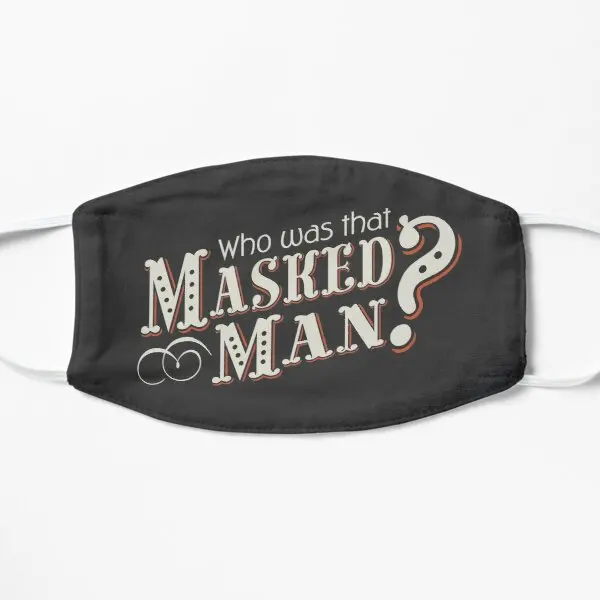 

Who Was That Masked Man Flat Printing Face Mask Haze Beauty Anti Dust Windproof Fashion Cute Winter Sport Cotton Unisex