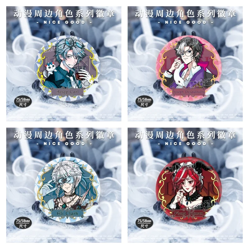 Игра Identity V Фигурки Эзоп Карл Джозеф Десольнье Эли Кларк Косплей Металлический