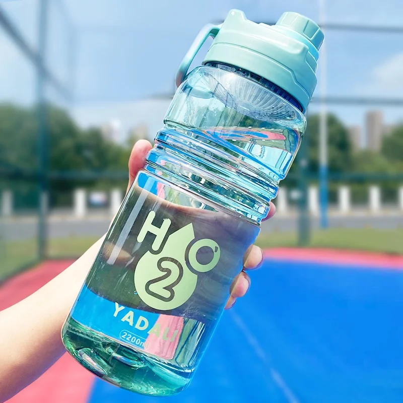 

Travel Tea Juice Milk Cup For Outdoor Sports Fitness Fitness Jug Summer Sport Water Bottle Leakproof Portable Couple Mug Plastic